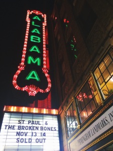 The Alabama Theatre Photo by: Sarah Overby